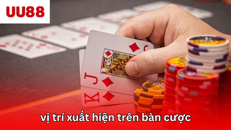 Tìm hiểu thuật ngữ poker về vị trí xuất hiện trên bàn cược