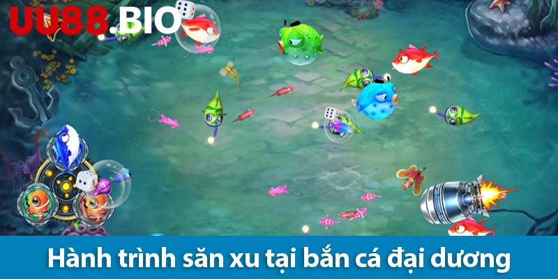 Các tính năng hấp dẫn và mẹo săn cá hiệu quả trong bắn cá Đại Dương