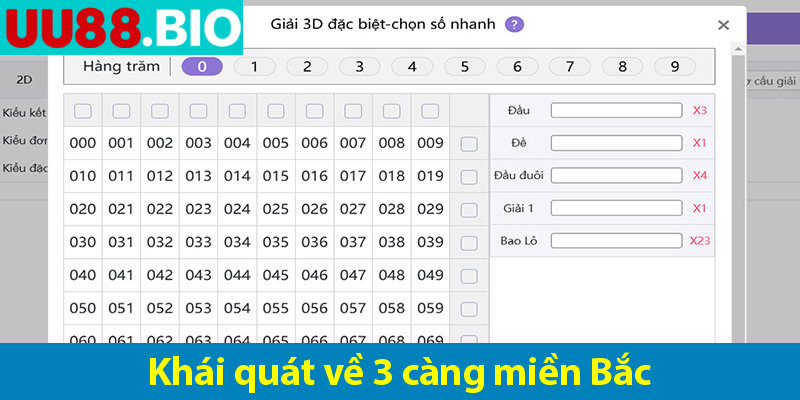 Mẹo soi cầu và cách đánh lô 3 càng miền Bắc bất bại 2025